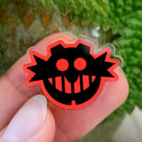 Eggman Empire Mini Acrylic Pin Eggman Empire Mini Acrylic Pin